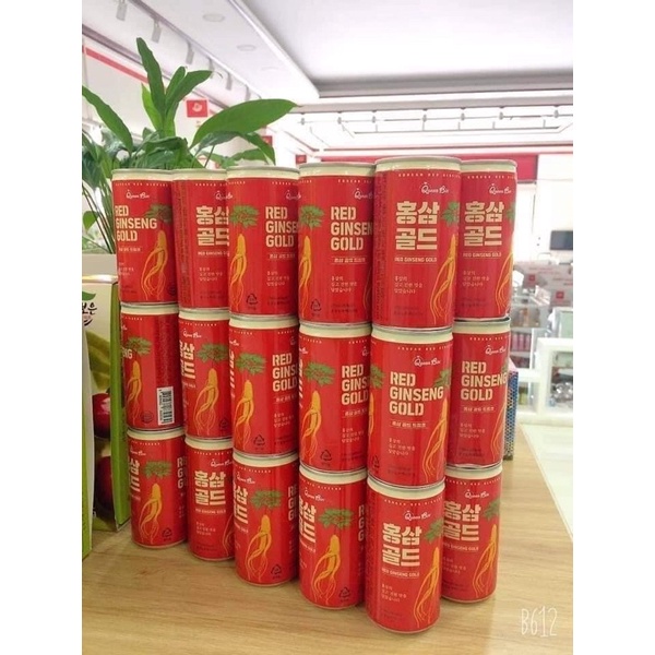 Nước Hồng Sâm Xách 12 Lon * 175ml