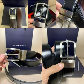 Tommy Hilfiger [ CAO CẤP ] Thắt lưng nam bộ thắt lưng Tommy Hilfiger cao cấp