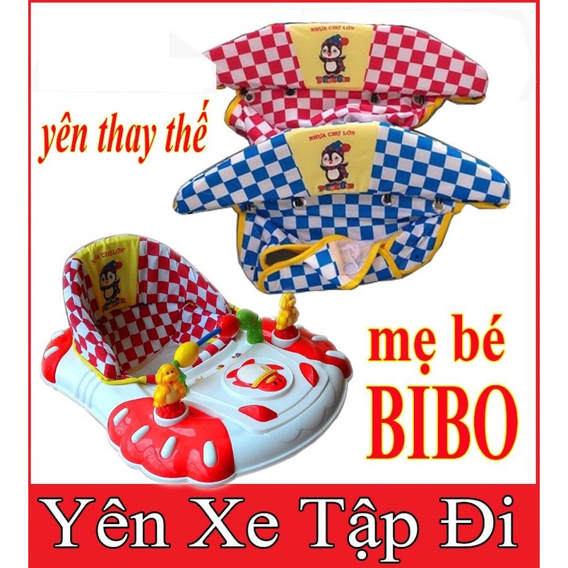 Yên Xe Thay Thế Dành Cho Xe Tập Đi Cho Bé_Nhựa Chợ Lớn