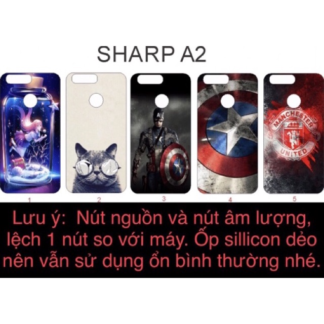 Ốp lưng Sharp A2 hình (P1)