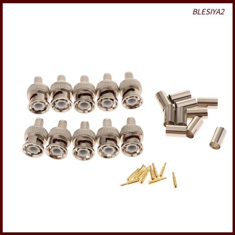 Set 10 Đầu Nối BNC Cho RG59