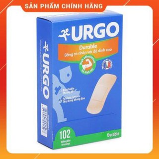 BĂNG CÁ NHÂN ĐỘ DÍNH CAO URGO DURABLE (102 MIẾNG/HỘP)