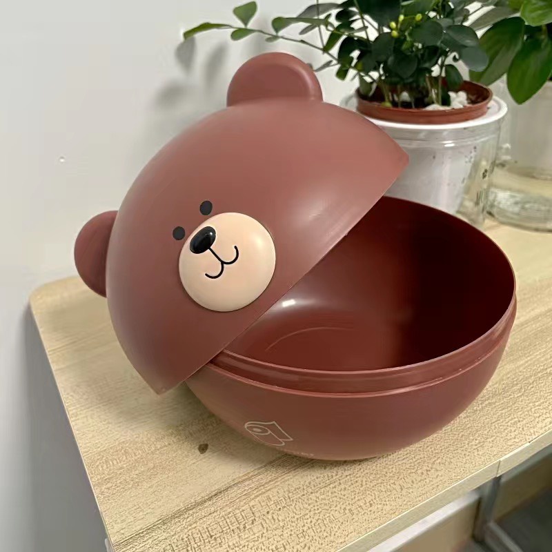 Hộp đựng giấy ăn gấu siêu cưng