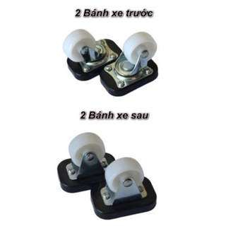 Thùng đựng đồ 55L có bánh xe kéo xếp gọn Pull&Fold