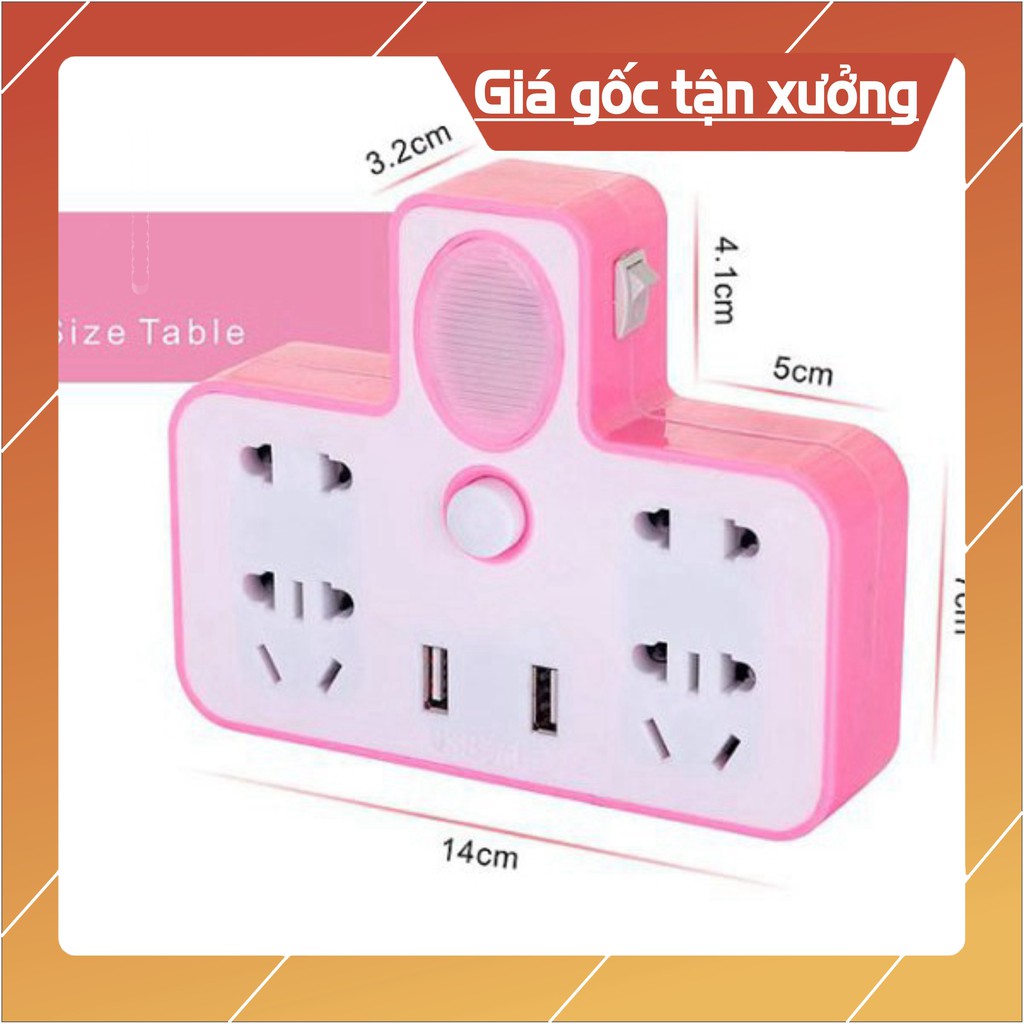 [ sale mùa hè] Sẵn hàng combo 40 ổ cắm điện usb kiêm đèn ngủ .