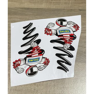 (GIÁ 10K 1MIẾNG) Logo dán xe máy - Tem nổi - Phản quang