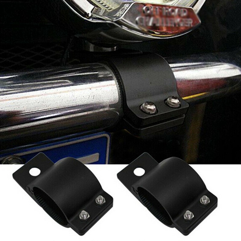 High Quality 2X 2.5Inch Bull Bar Roll Cage Bracket Clamps LED for SUV ATV Truck