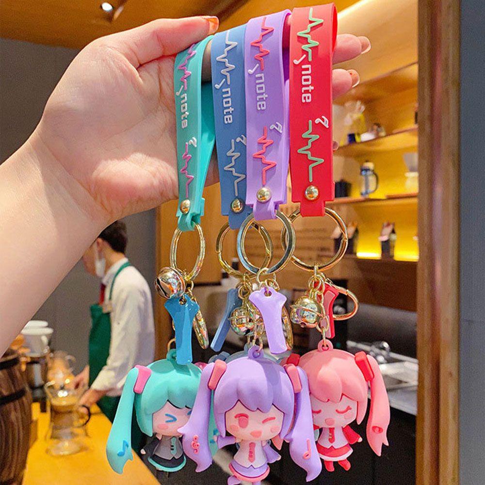 LANFY Móc Khóa Hình Nhân Vật Hatsune Miku Xinh Xắn