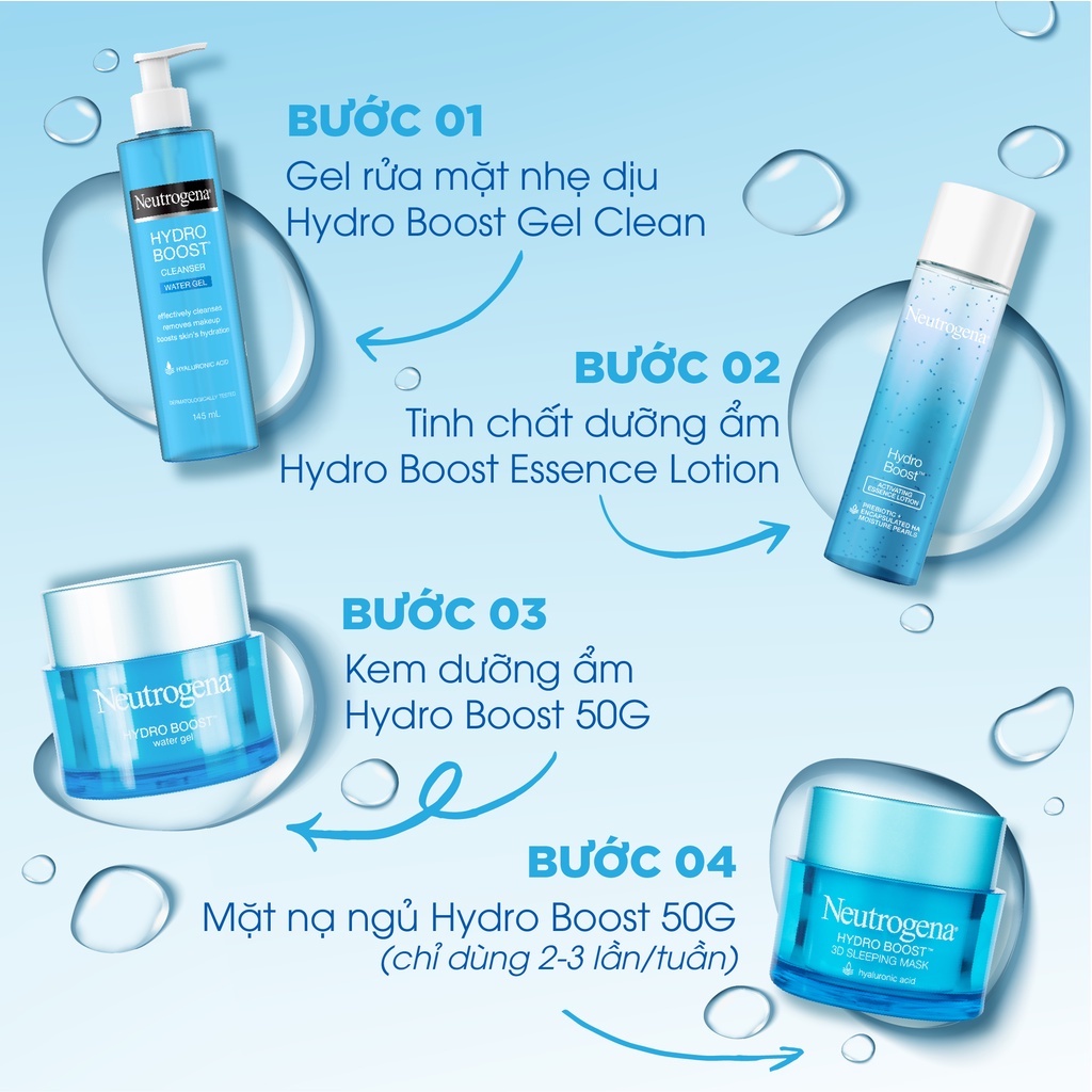 [TRIAL SIZE] Kem Dưỡng Ẩm Cấp Nước Cho Da Dầu Neutrogena Hydro Boost Water Gel Mini 15g