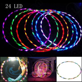 Vòng Lắc Eo Có Đèn Led Nhiều Màu Sắc 90cm