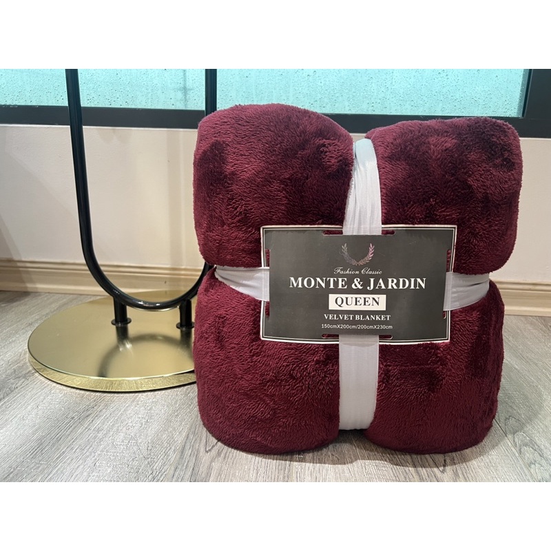 Chăn lông thỏ monte&amp;jadin 2020 siêu ấm siêm mềm không rụng lông SHOP VŨ THỊ THƠM