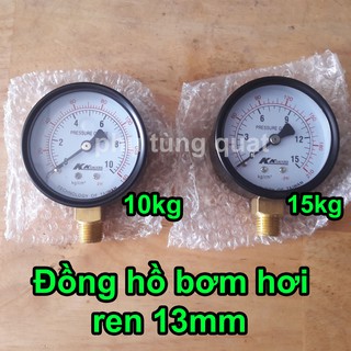 Đồng hồ máy bơm hơi nén khí 10kg 15kg - phụ tùng máy nén khí bơm thổi hơi