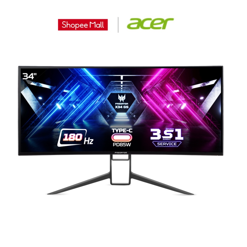 Màn hình máy tính Acer Predator X34 GS - 34 inch QHD