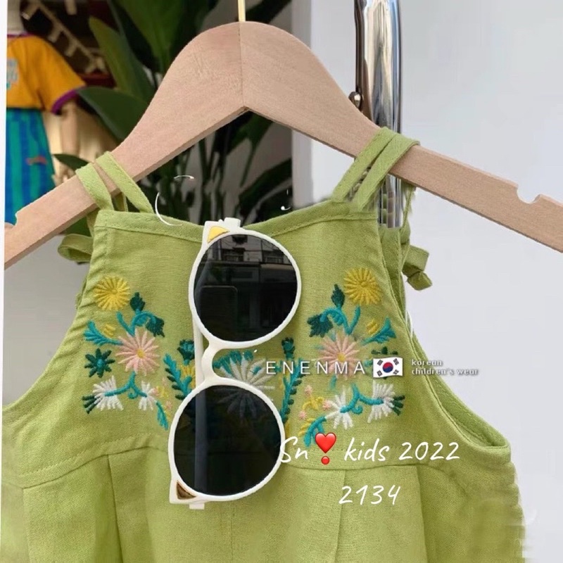 Jump xanh 2 dây bé gái