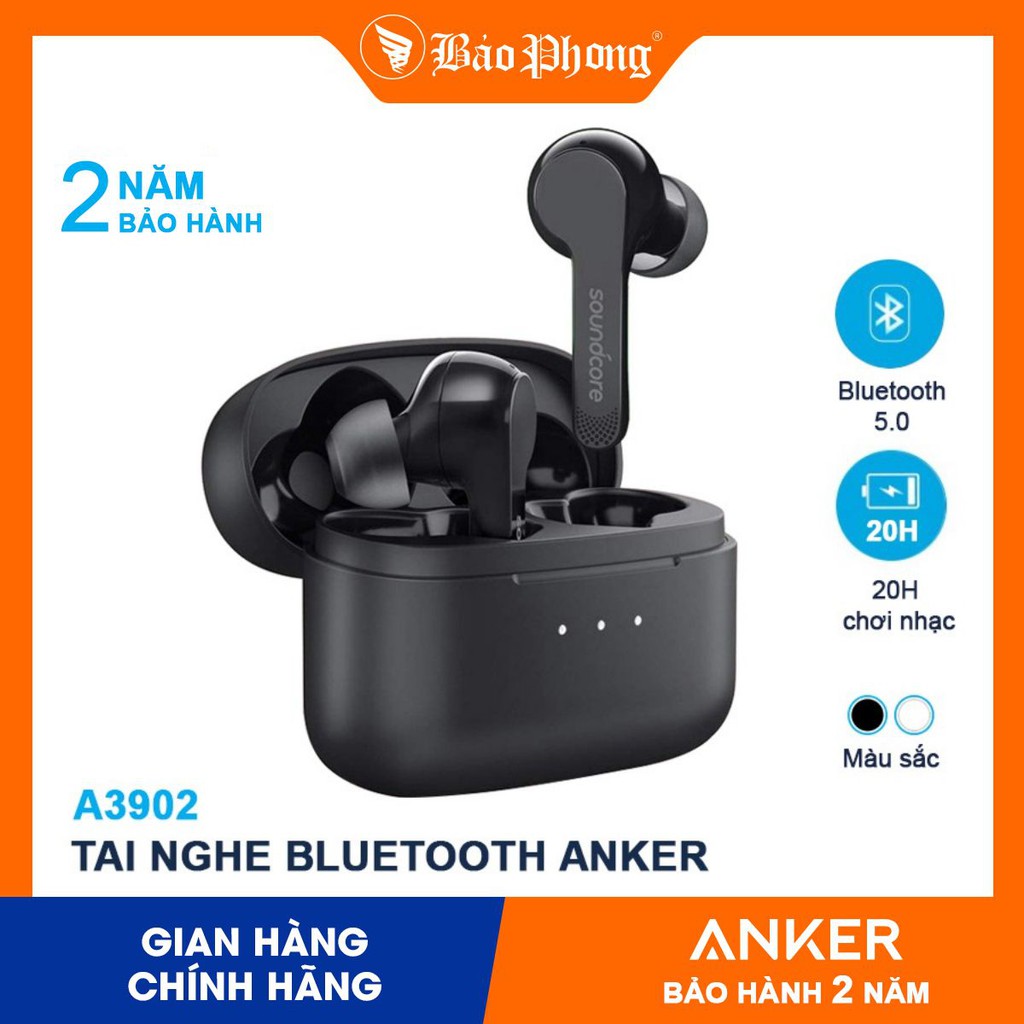 [Mã ELTECHZONE giảm 6% đơn 500K] Tai Nghe Bluetooth Anker A3902 SOUNDCORE Liberty Air TWS - Chính Hãng