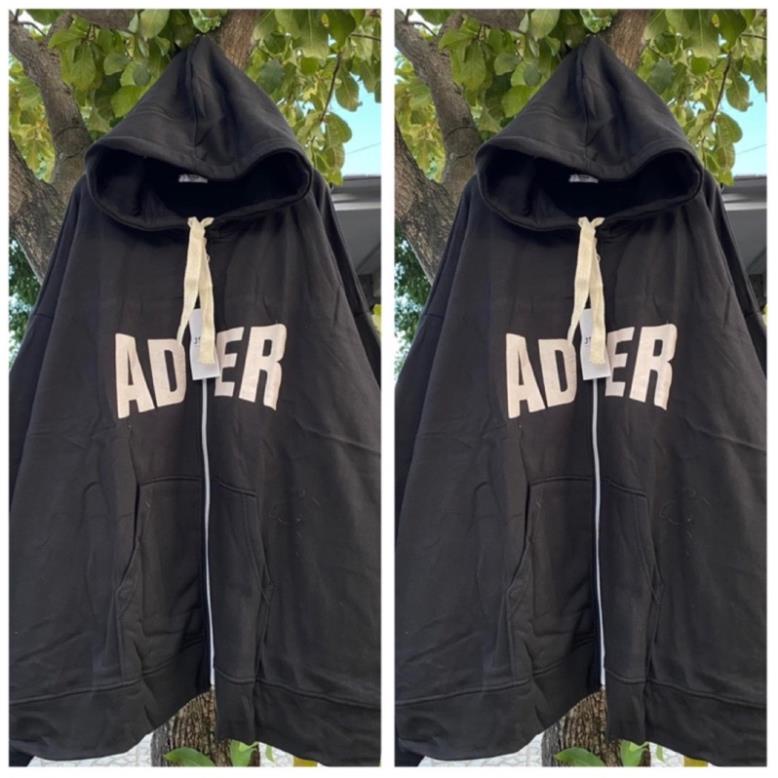 [Xả kho] Áo Khoác Nỉ AD.ER, Áo Hoodie Zip Unisex Form Rộng Nam Nữ(Hàng Sẵn)
