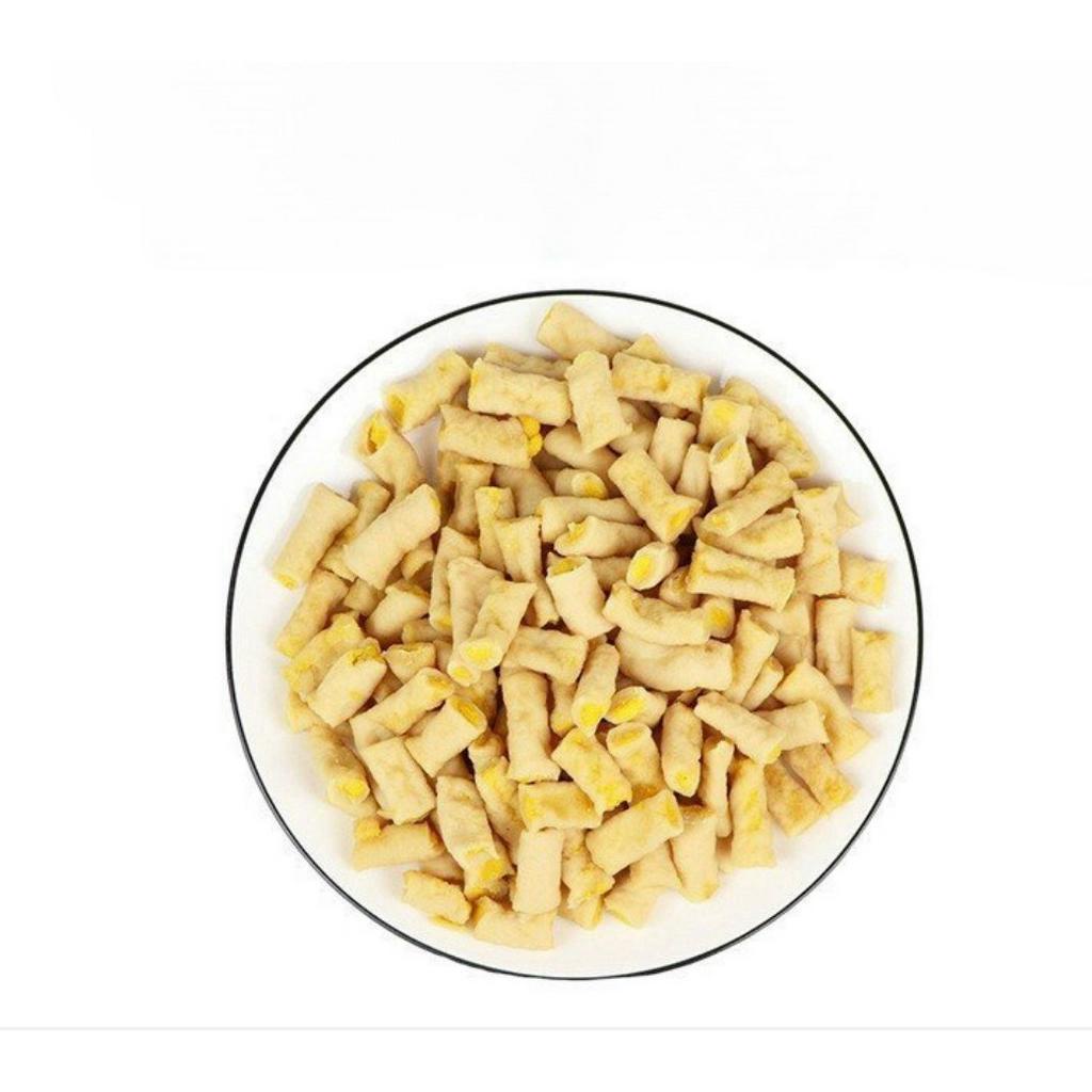 BÁNH SANDWICH SỮA DÊ LÒNG ĐỎ TRỨNG CHO CHÓ GÓI 100GR