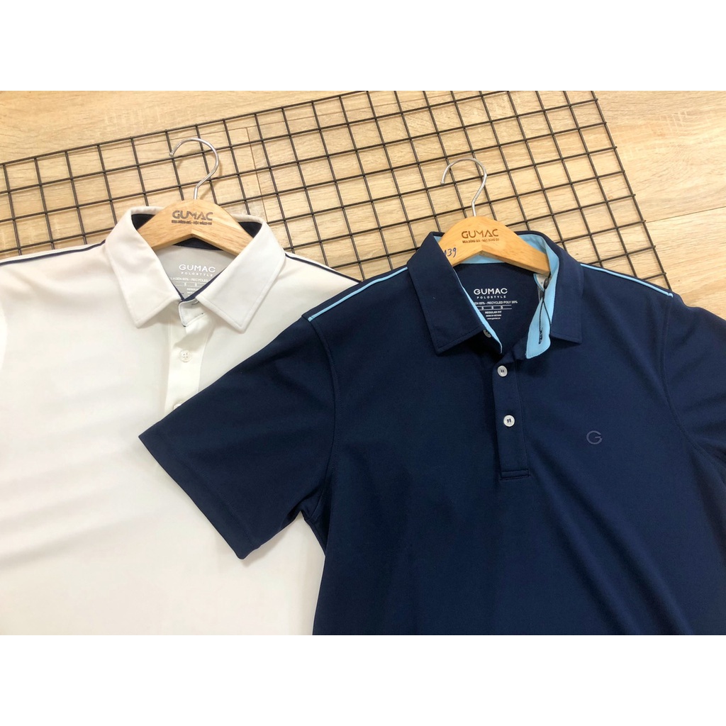 [Mã WABRGUM giảm 10% tối đa 30K đơn 99K] Áo thun POLO nam thời trang GUMAC ATNC01007