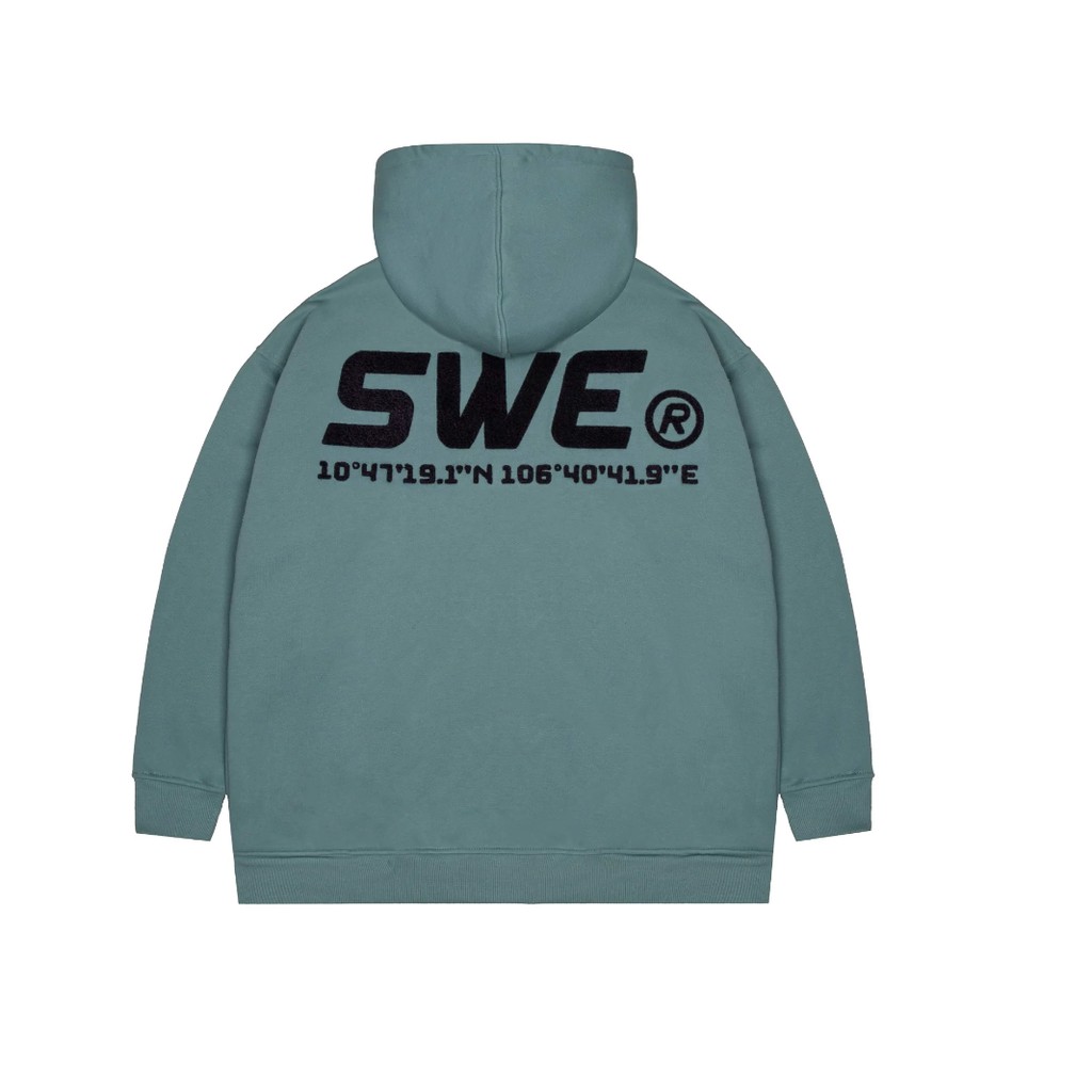 ÁO HOODIE BASIC ZIP TEAL | BigBuy360 - bigbuy360.vn