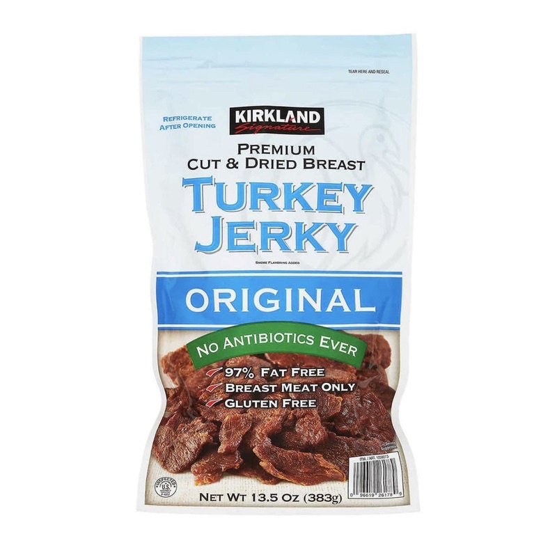 Khô Gà Tây Kirkland Signature Turkey Jerky 383g