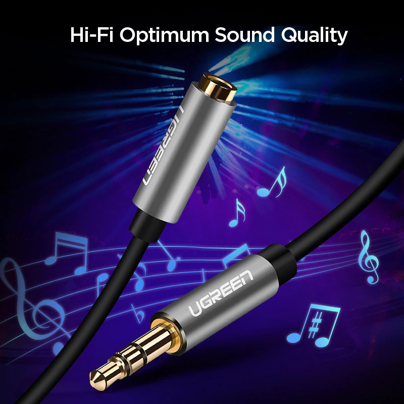 Dây cáp âm thanh nối dài giắc 3.5mm cho loa nghe nhạc/điện thoại/máy tính