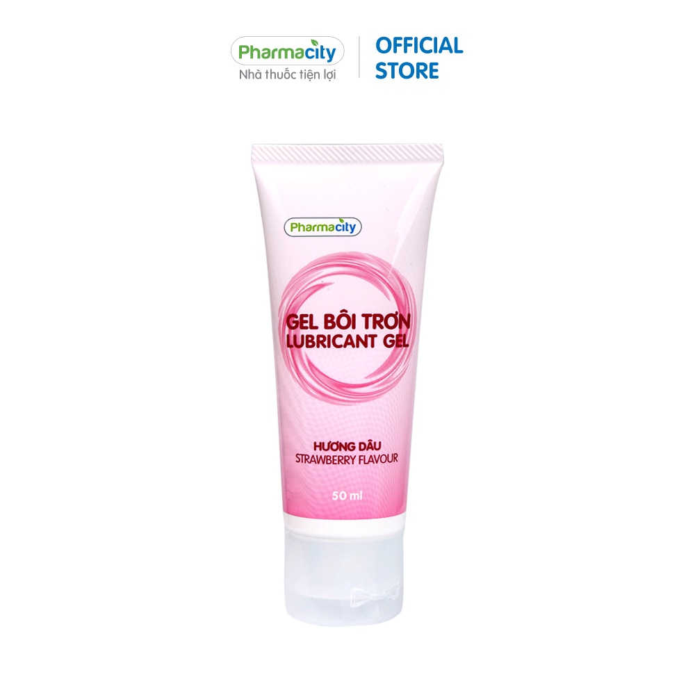 Gel Bôi Trơn Hương Tự Nhiên Và Hương Dâu Pharmacity (50ml)