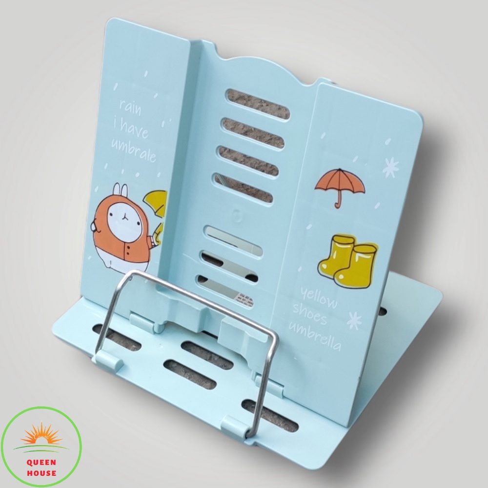 Giá Đỡ Đọc Sách Đa Năng, Kẹp Sách Để Bàn Thông Minh Chống Cận Thị Cho Bé