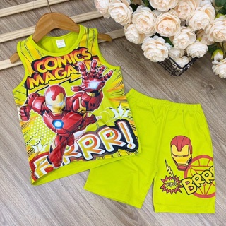 Bộ sát nách bé trai size đại