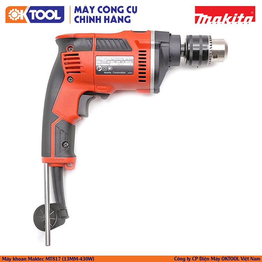 Máy khoan maktec mt817 13mm-430w