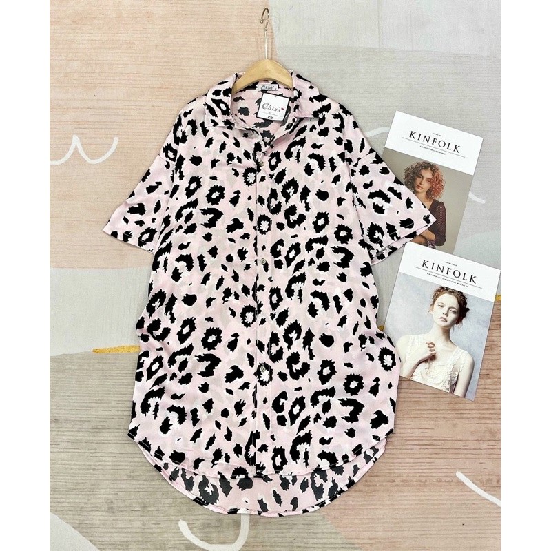 (Bigsize) Đầm ngủ form to rộng hình cute dễ thương