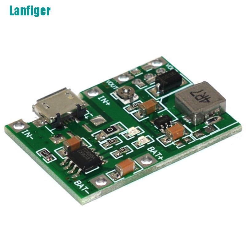 Mô Đun Sạc Pin Lithium 3.7V 4.2V Tăng Áp 5V 9V 12V USB Chuyên Dụng