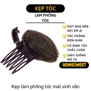 [Có sẵn] Kẹp Làm Phồng Tóc - Kẹp Phồng Mái Tóc Tự Nhiên Kiểu Hàn Quốc 6986