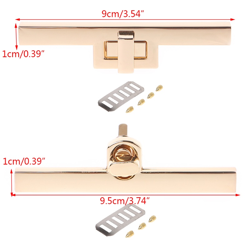 Ổ Khóa Kim Loại Dùng Làm Túi Xách DIY Mới