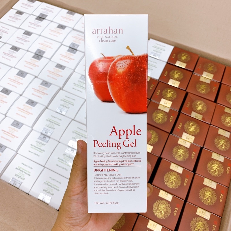 Tẩy da chết Arrahan Peeling Gel Hàn Quốc 180ml [Đủ vị]