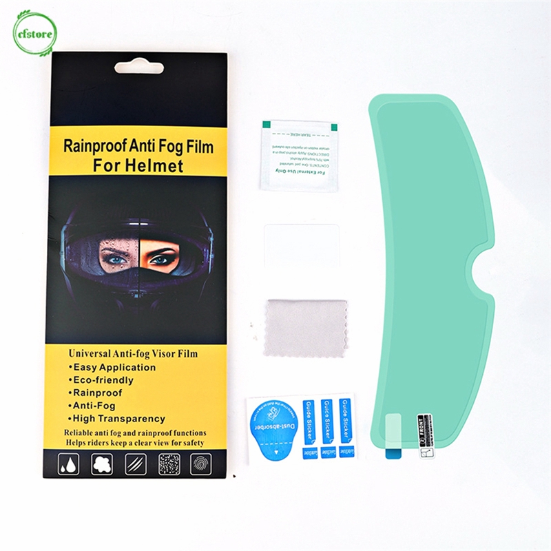 Miếng dán chống mờ cho cho kính mũ bảo hiểm thông dụng