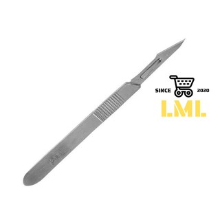 Cán Dao Mổ Inox ( 1 cái )+ Lưỡi Dao Số 11 ( 10 cái )