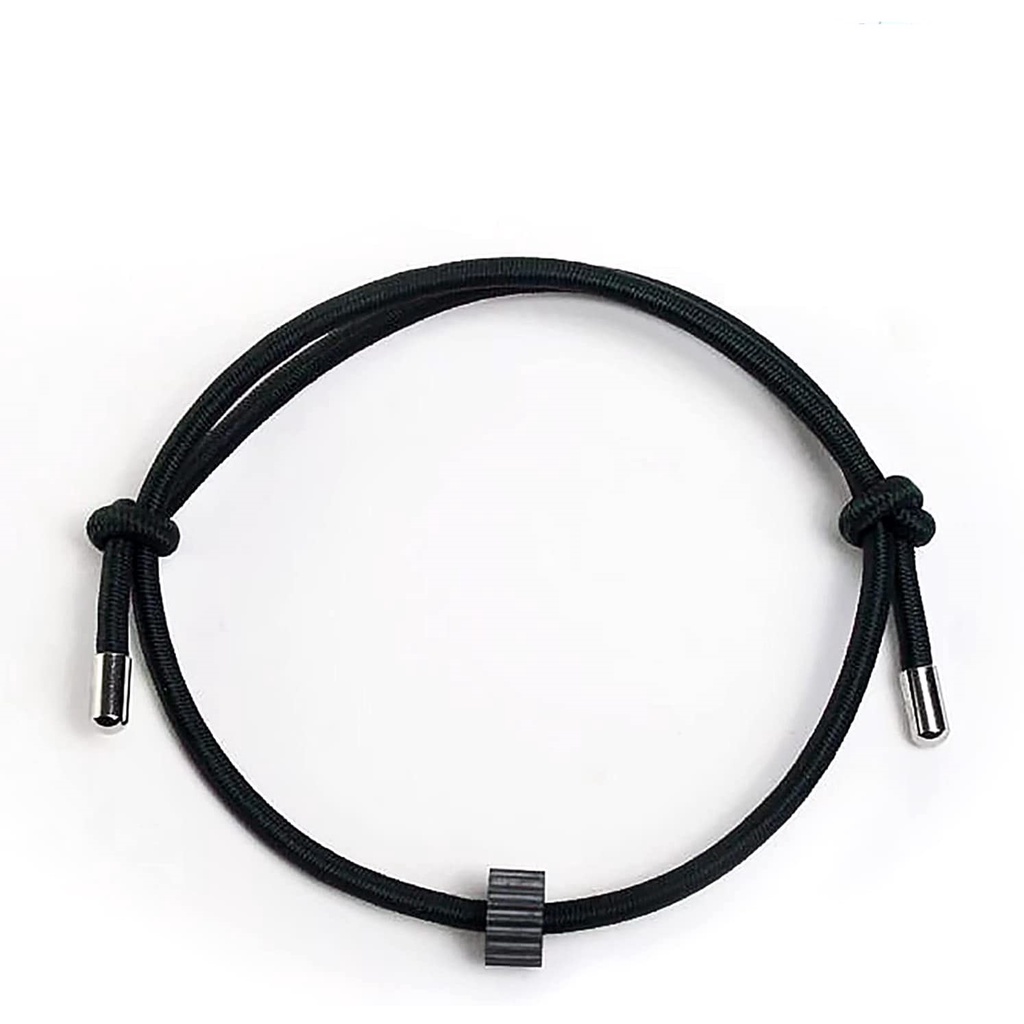 Vòng Tay Nam Nữ Lắc Tay Unisex Thời Trang Đeo Tay Basic Punstore Màu Bạc Đen  - Vòng Cylin