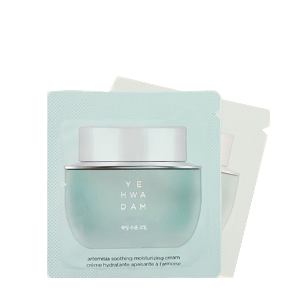 (Sample) Kem Dưỡng Da Thefaceshop Yehwadam Artemisia Soothing Moisturizing Cream 1Ml