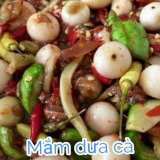 Mắm dưa cà hộp 500g