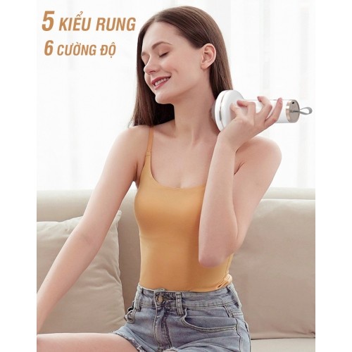 Máy massage cầm tay không dây mini 8 đầu Puli PL-670 | OKbuy