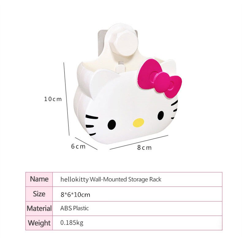 Giá Đỡ Bàn Chải Đánh Răng Gắn Tường Hình Hello Kitty