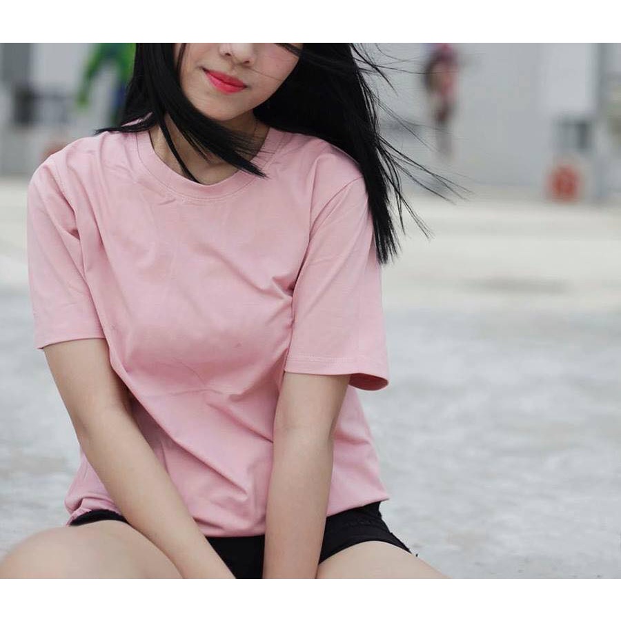 Hồng nude - Màu Áo Thun Trơn AGE2X hot nhất 2021
