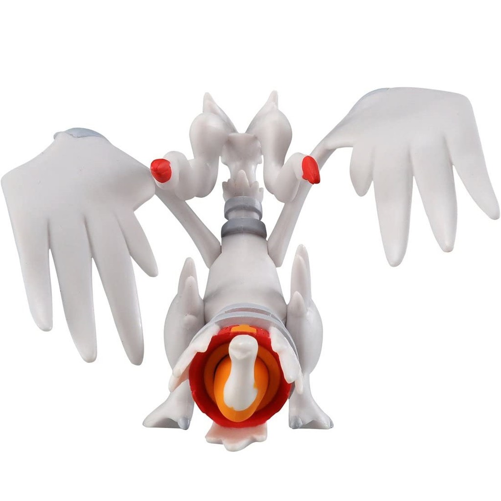 Mô hình Pokemon Reshiram đuôi lửa Overdrive của Takara TOMY Nhật Bản (Hiếm) - Hyper Size - Pokemon Figure Moncolle