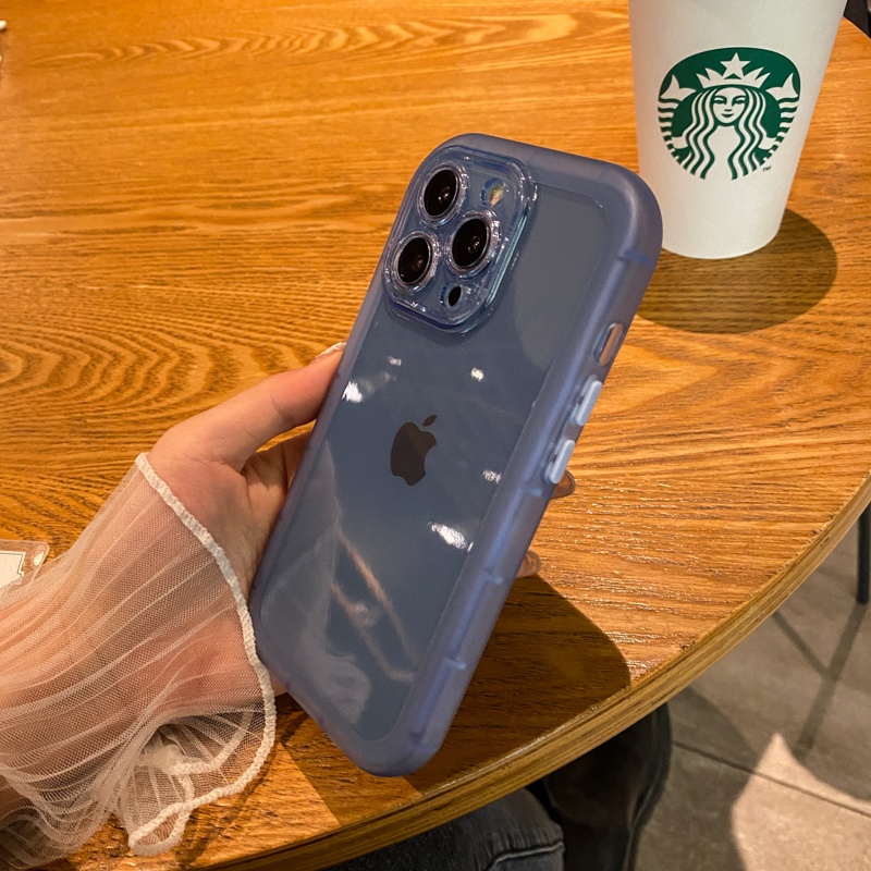Ốp Điện Thoại Silicon Mềm Trong Suốt Chống Sốc Cho iPhone 11 12 13 Pro Max ip11 ip13