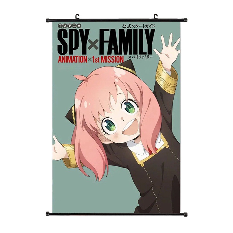 Bộ Tranh Đính Đá 5D Họa Tiết Hoạt Hình Spy X Family Độc Đáo DIY Dùng Trang Trí Nhà Cửa