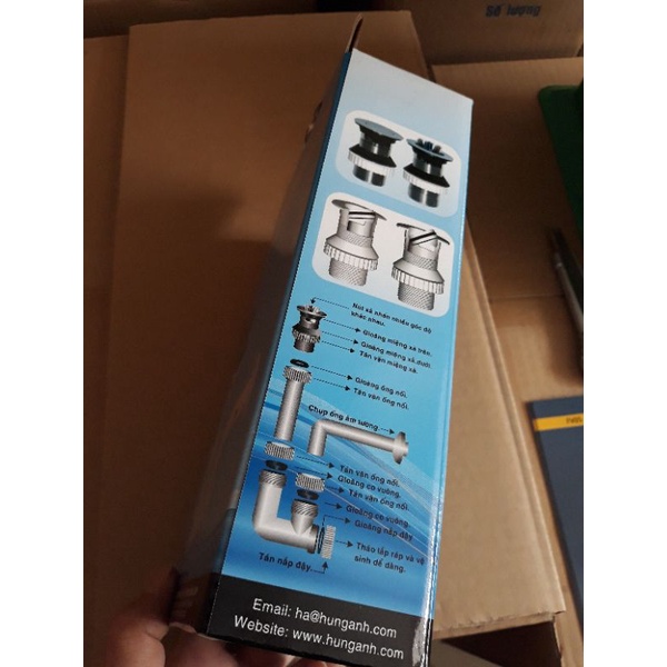 LV01 - Bộ xả lavabo lật  HÙNG ANH