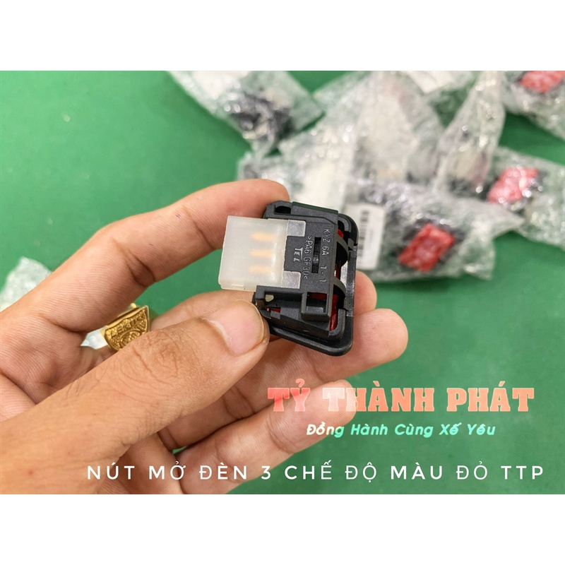 Nút công tắc Fa Cost WS 110  màu Đỏ