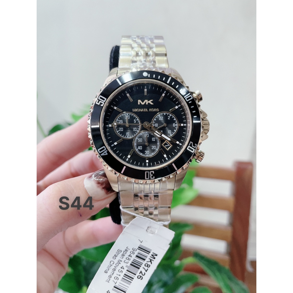 Đồng Hồ Nam Michael Kors Bayville MK8725 MK8726 MK8727 ,MK8872 Dây Thép , Size 44mm