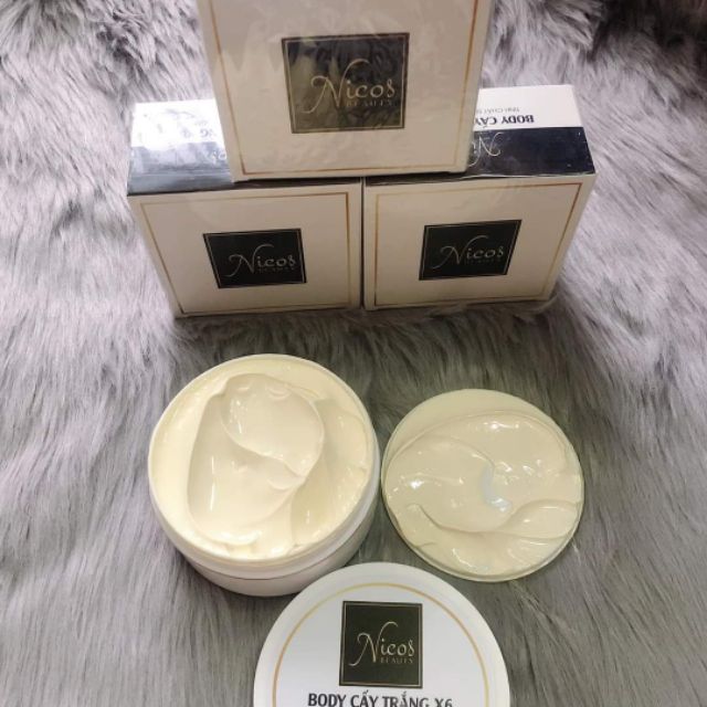 Body cấy trắng x6