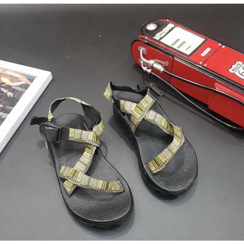Dép xăng đan thời trang dây vải đế cao su, Dép quai hậu có hoạ tiết nhiều mầu phong cách trẻ trung btshop từ 38 đến 42